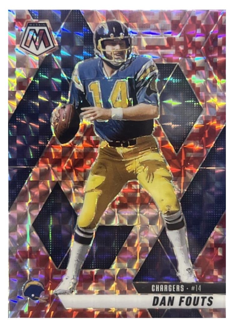 2025 Panini Mosaic Base Set Dan Fouts #93 card