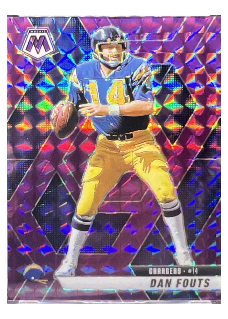 2025 Panini Mosaic Base Set Dan Fouts #93 card