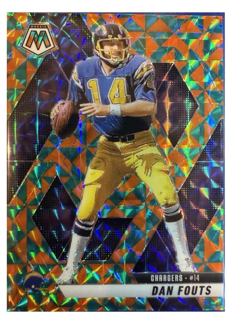 2025 Panini Mosaic Base Set Dan Fouts #93 card