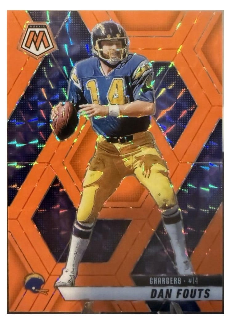 2025 Panini Mosaic Base Set Dan Fouts #93 card