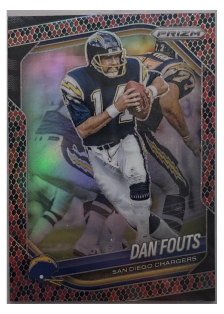 2025 Panini Prizm Base Set Dan Fouts #89 card
