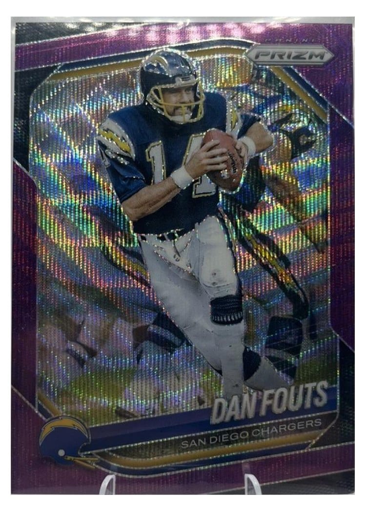 2025 Panini Prizm Base Set Dan Fouts #89 card