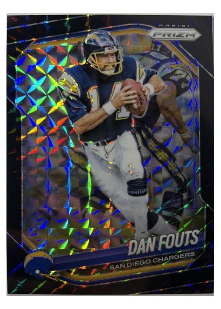 2025 Panini Prizm Base Set Dan Fouts #89 card