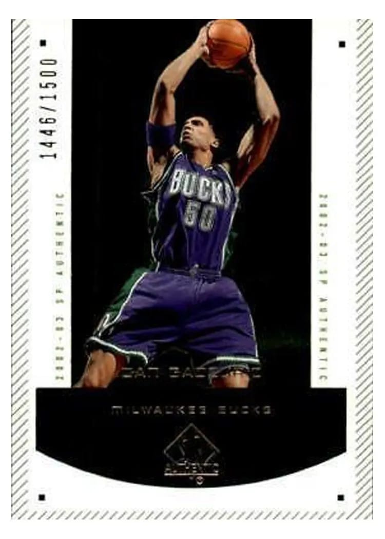 2002 SP Authentic Dan Gadzuric #191 card