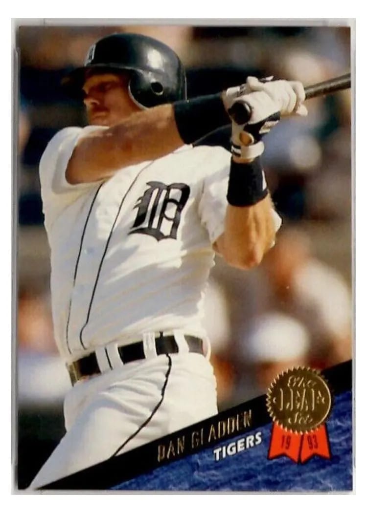 1993 Leaf Dan Gladden #60 card
