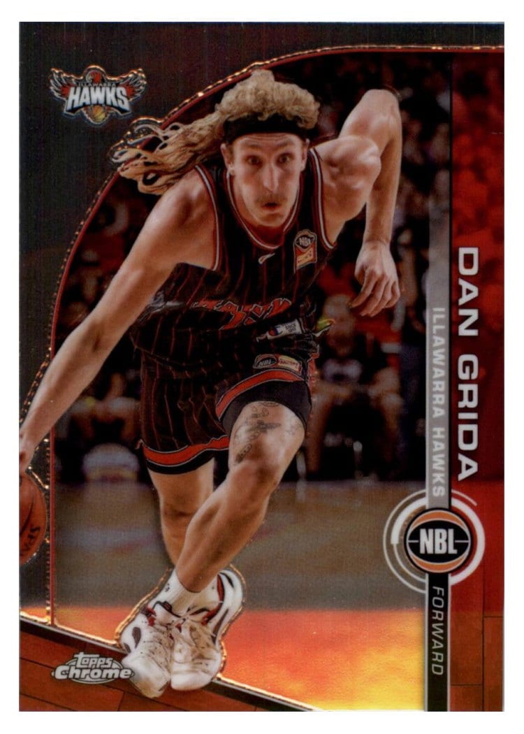 2023-24 Topps Chrome NBL Base Set Dan Grida #32 card