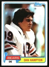 1981 Topps Dan Hampton #316 card