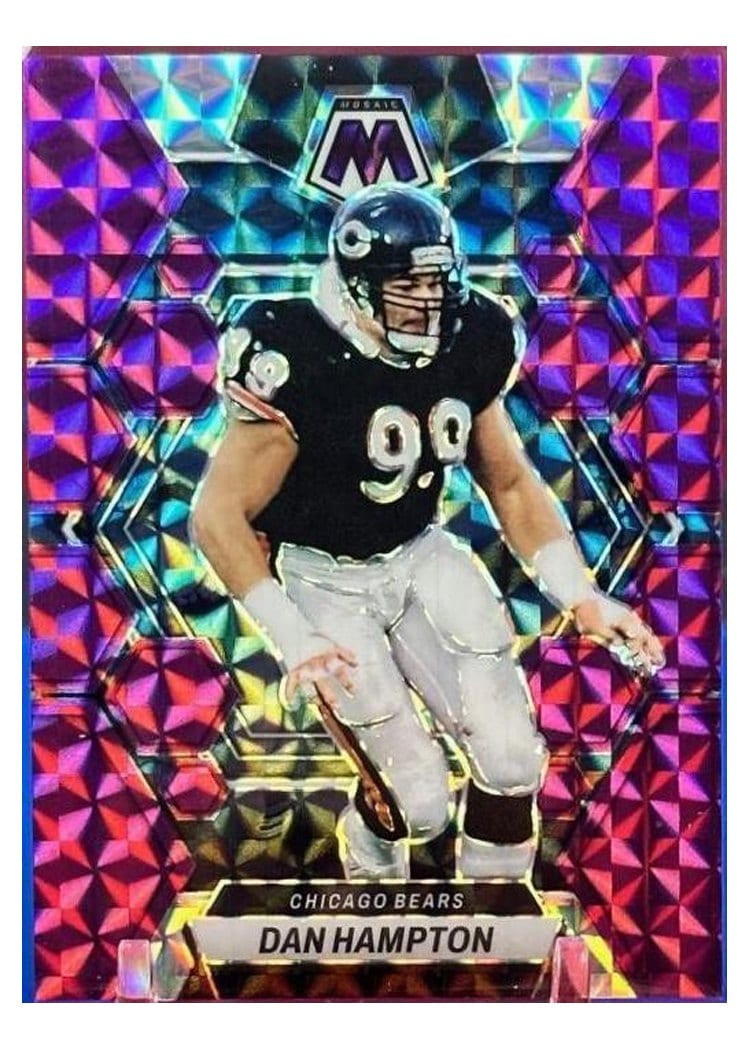 2023 Panini Mosaic Base Set Dan Hampton #38 card