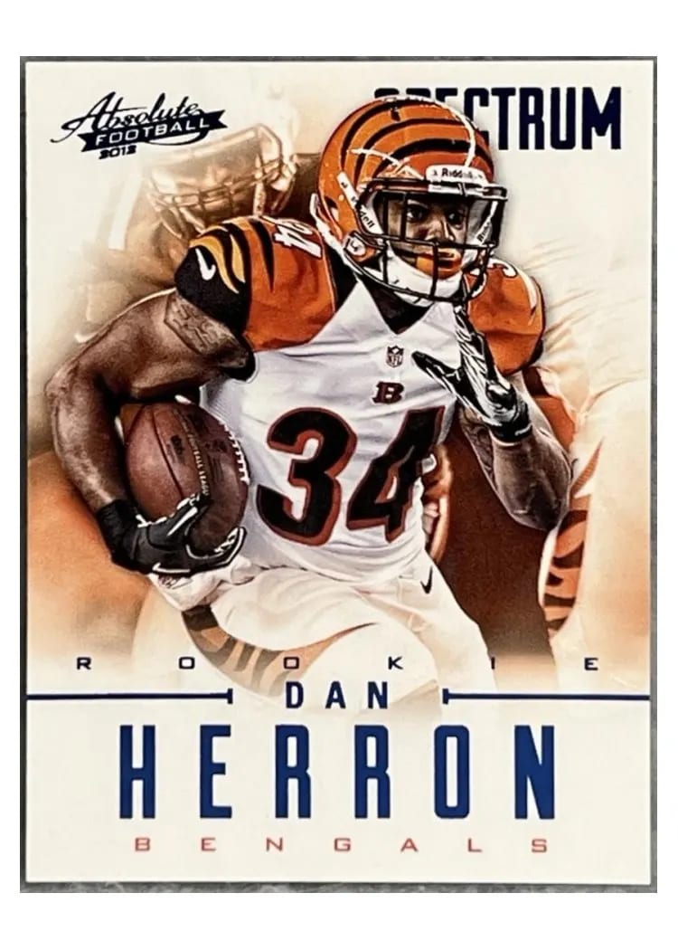 2012 Panini Absolute Dan Herron #122 card