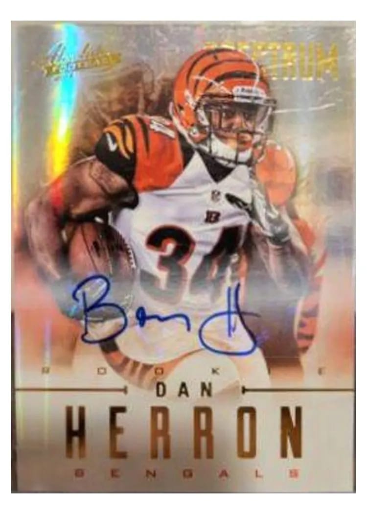 2012 Panini Absolute Dan Herron #122 card