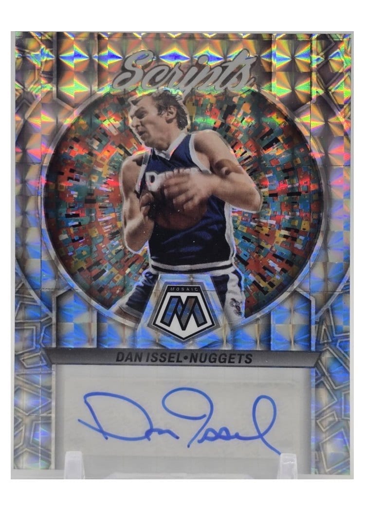 2022-23 Panini Mosaic Scripts Dan Issel #MS-ISS card