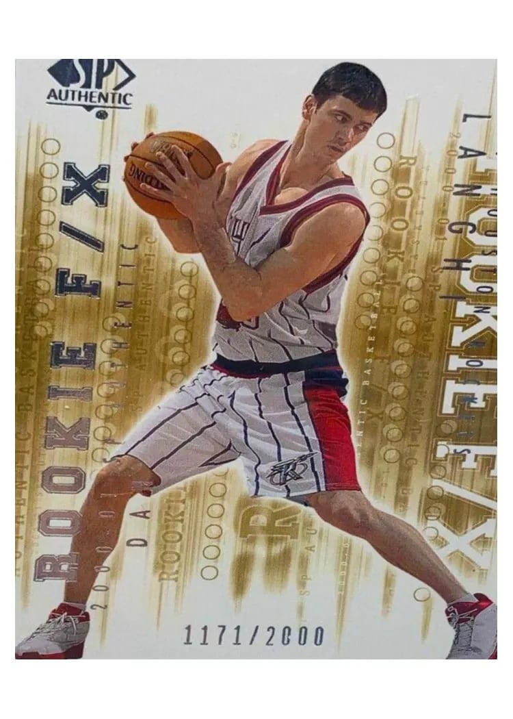 2000 SP Authentic Dan Langhi #134 card