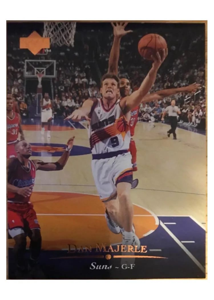 1995 Upper Deck Dan Majerle #27 card