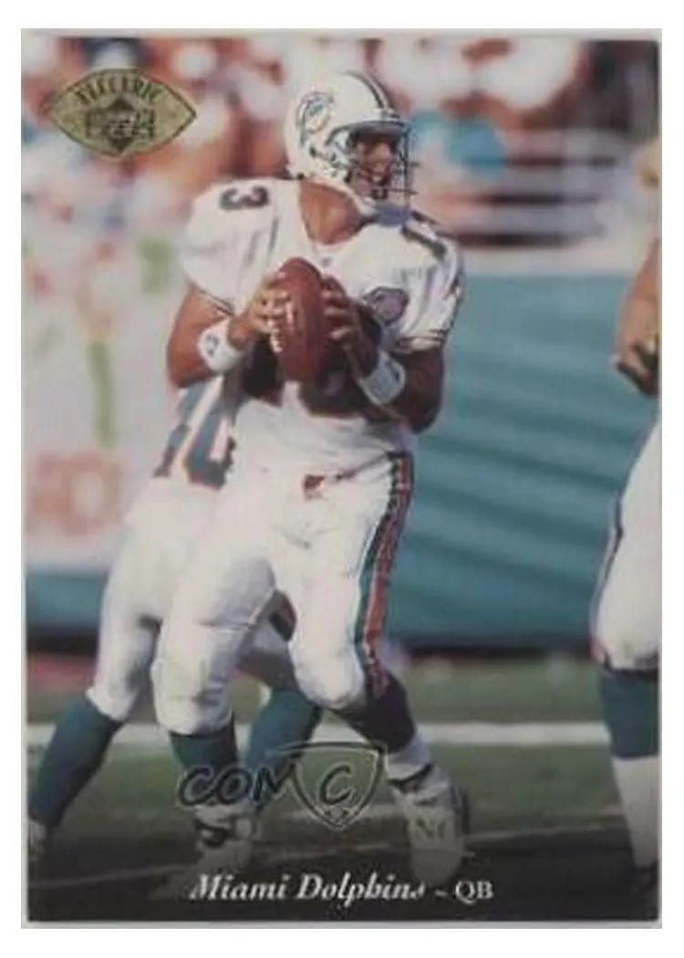 1995 Upper Deck Dan Marino Electric Gold #103 card