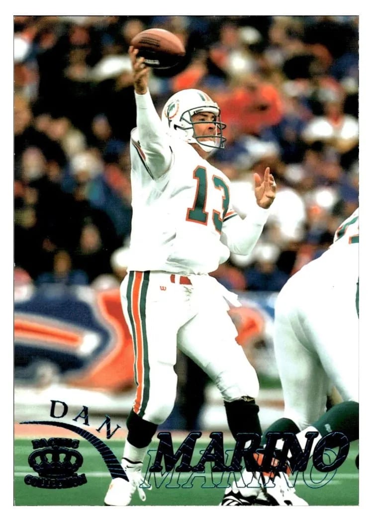 1996 Pacific Gridiron Dan Marino #65 card