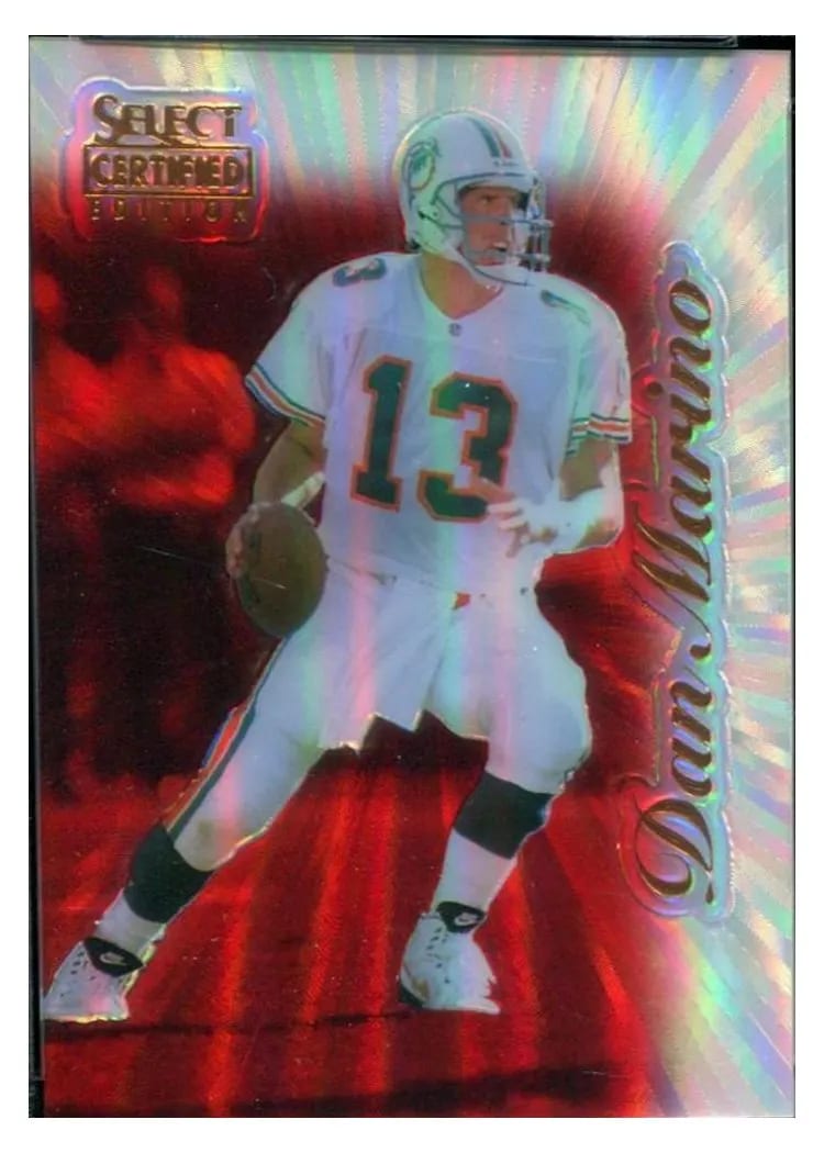 1996 Select Certified Dan Marino #55 card
