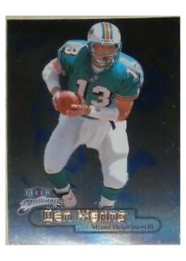 1998 Fleer Brilliants Dan Marino #70B card