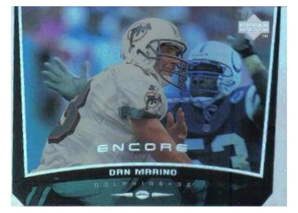 1998 Upper Deck Encore Dan Marino #85 card