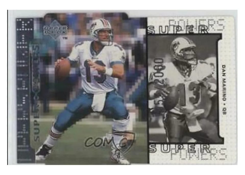 1998 Upper Deck Super Powers Dan Marino #S1 card