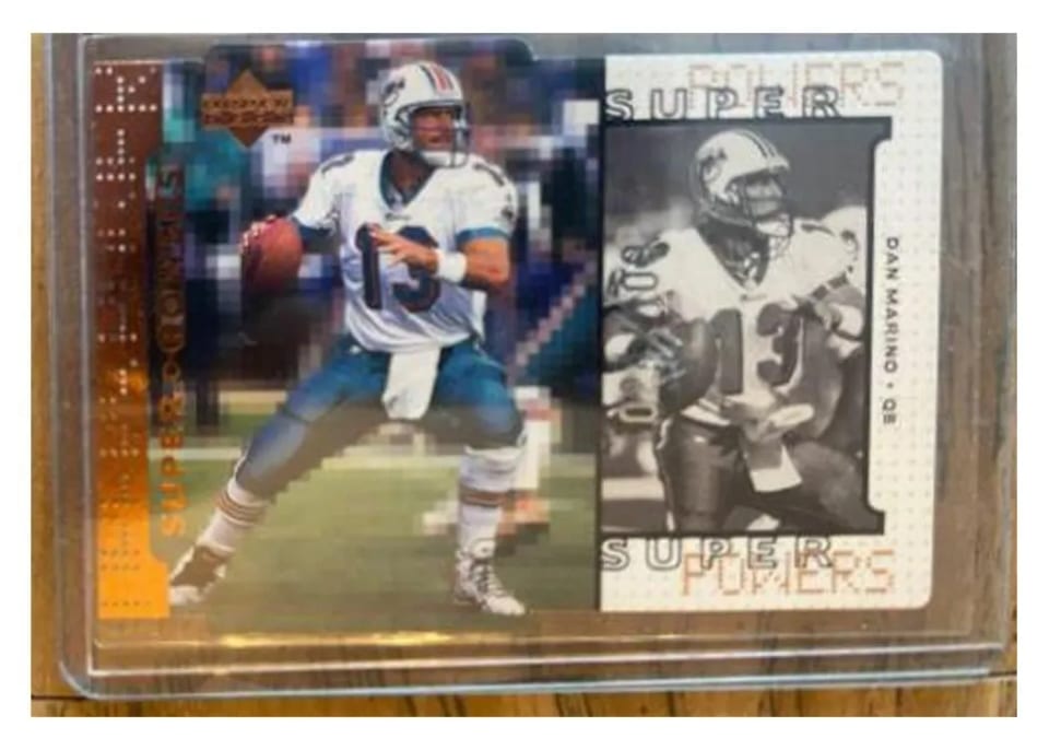1998 Upper Deck Super Powers Dan Marino #S1 card