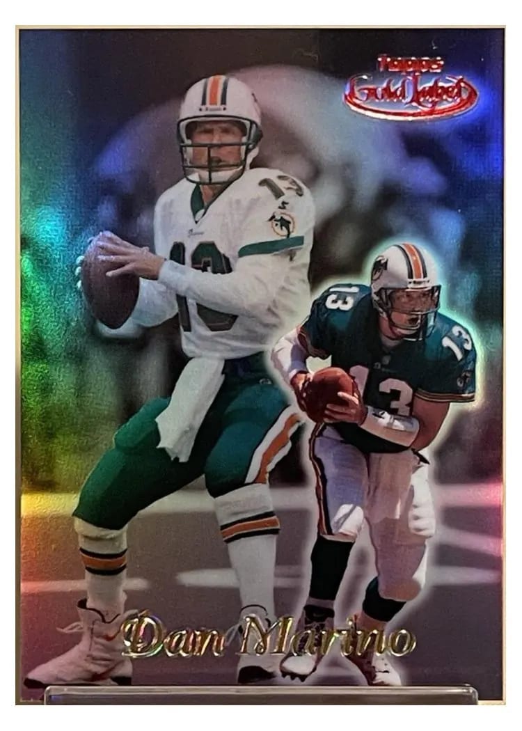 1999 Topps Gold Label Dan Marino #40 card