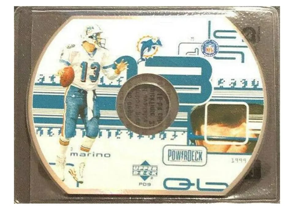 1999 Upper Deck Powerdeck Dan Marino #PD9 card