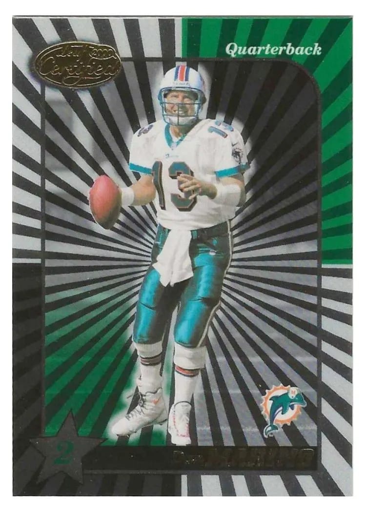 2000 Leaf Certified Dan Marino #127 card