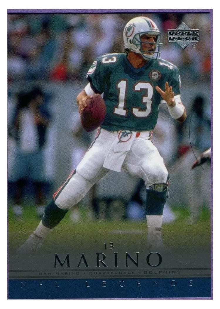 2000 Upper Deck Legends Dan Marino #33 card