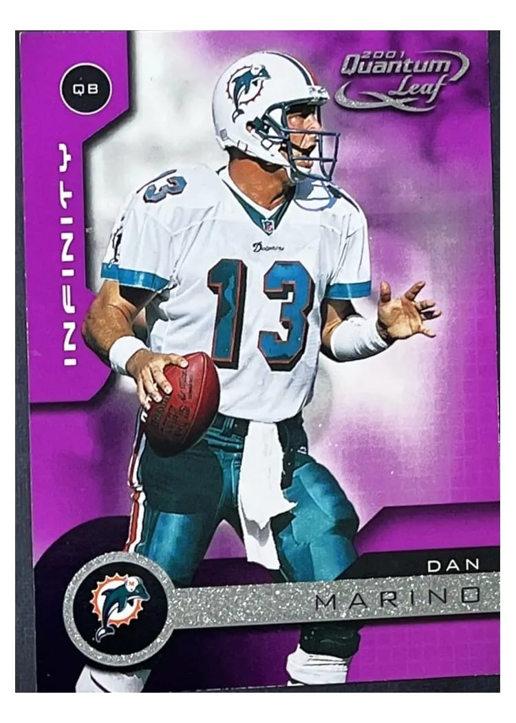 2001 Quantum Leaf Dan Marino #94 card