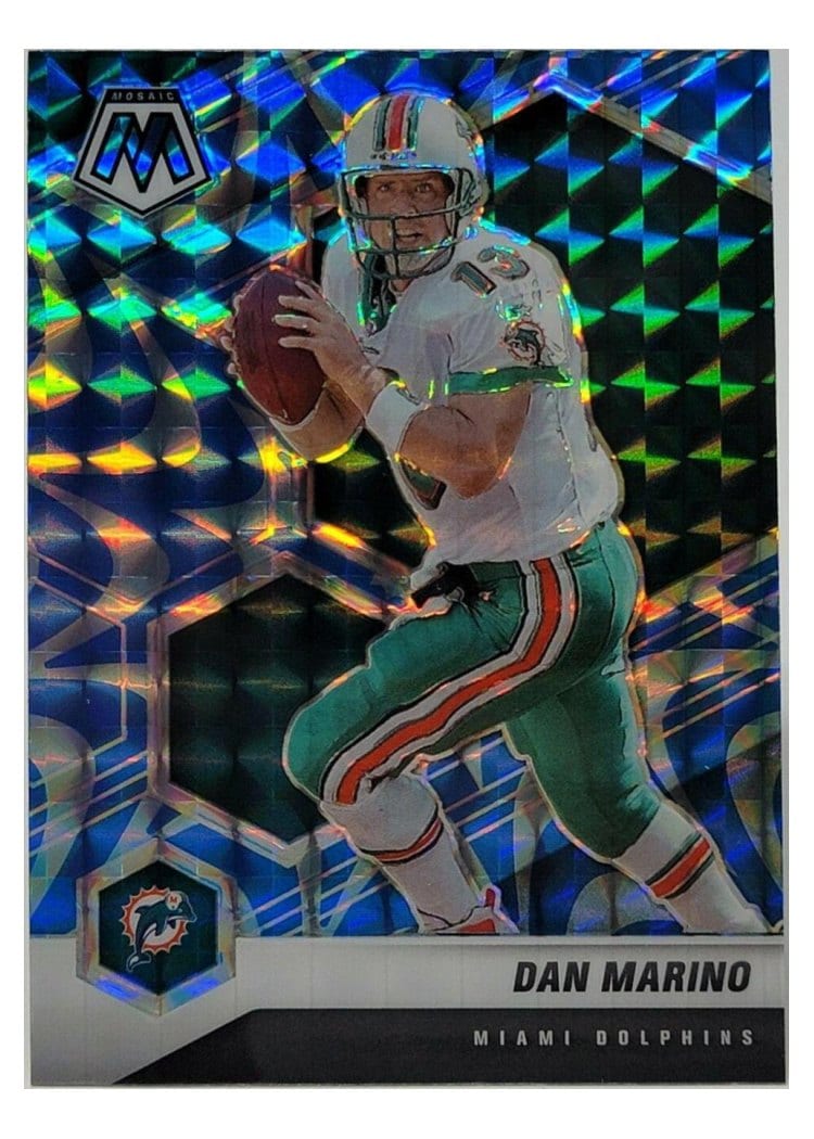 2021 Panini Mosaic Base Set Dan Marino #123 card