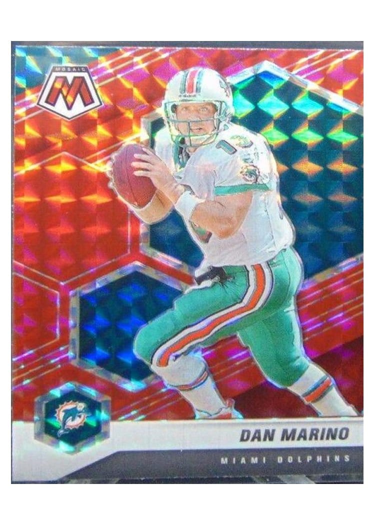 2021 Panini Mosaic Base Set Dan Marino #123 card