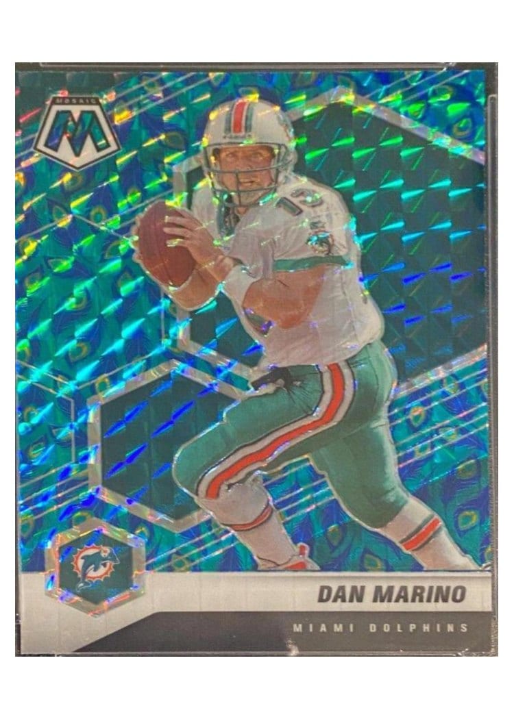 2021 Panini Mosaic Base Set Dan Marino #123 card
