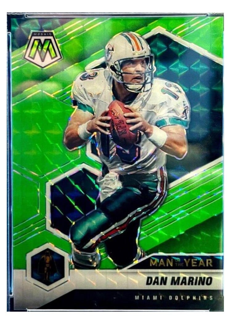 2021 Panini Mosaic Base Set Dan Marino #278 card