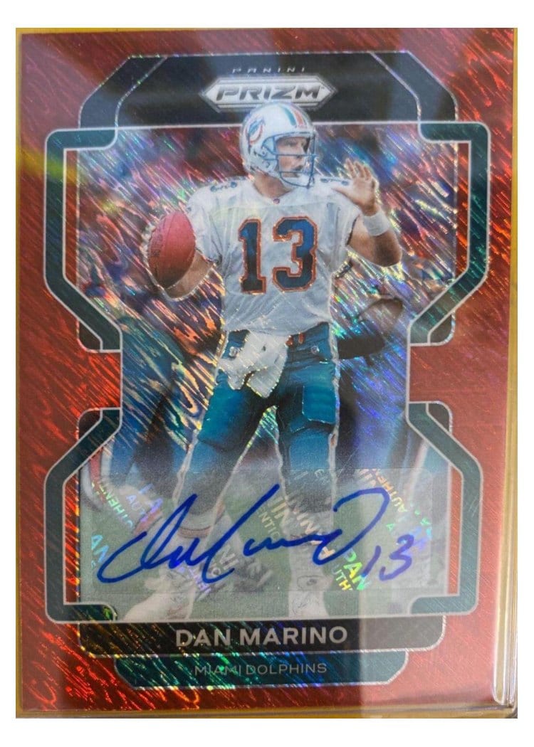 2021 Panini Prizm Base Set Dan Marino #112 card