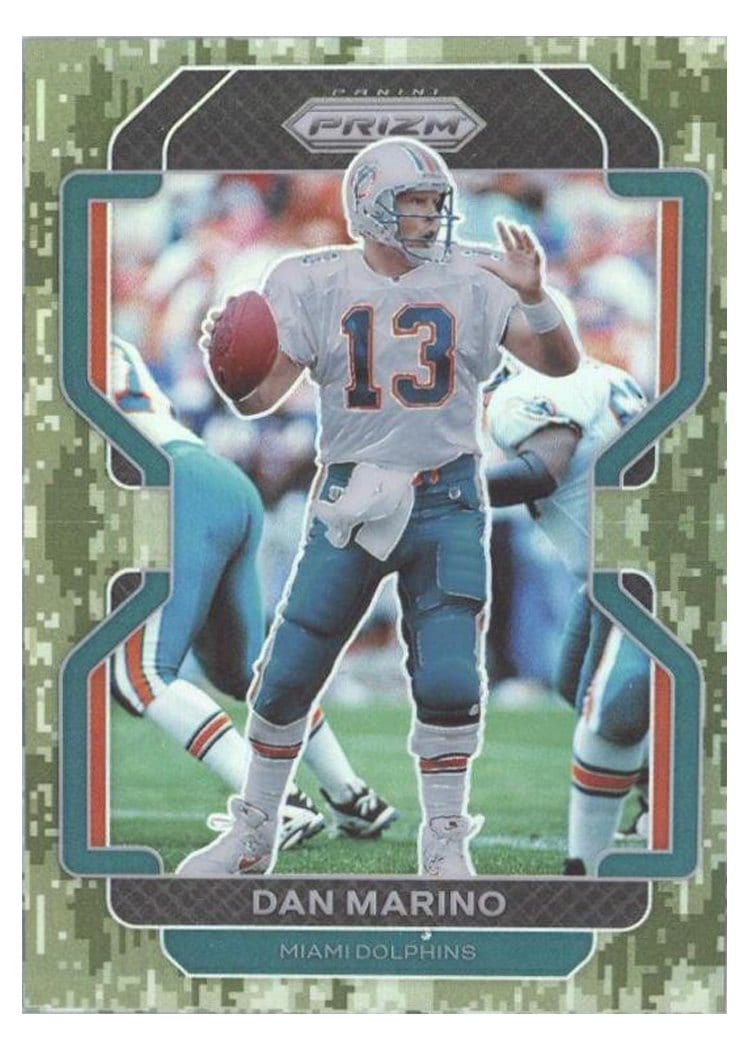 2021 Panini Prizm Base Set Dan Marino #112 card