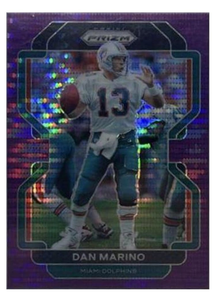 2021 Panini Prizm Base Set Dan Marino #112 card