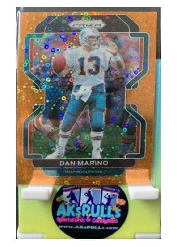 2021 Panini Prizm Base Set Dan Marino Red Prizm #112 card