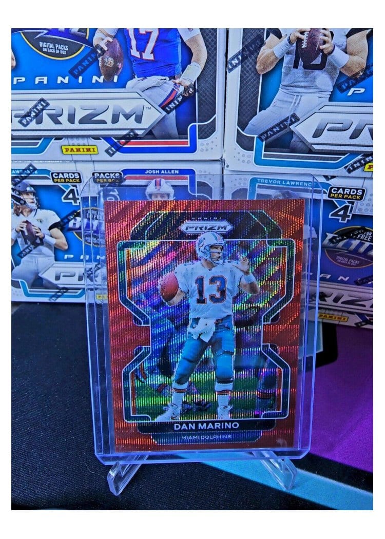2021 Panini Prizm Base Set Dan Marino #112 card