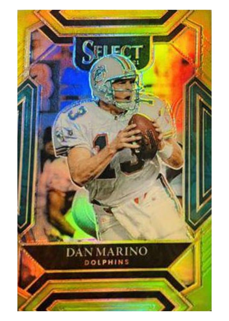2021 Panini Select Base Set Dan Marino #235 card