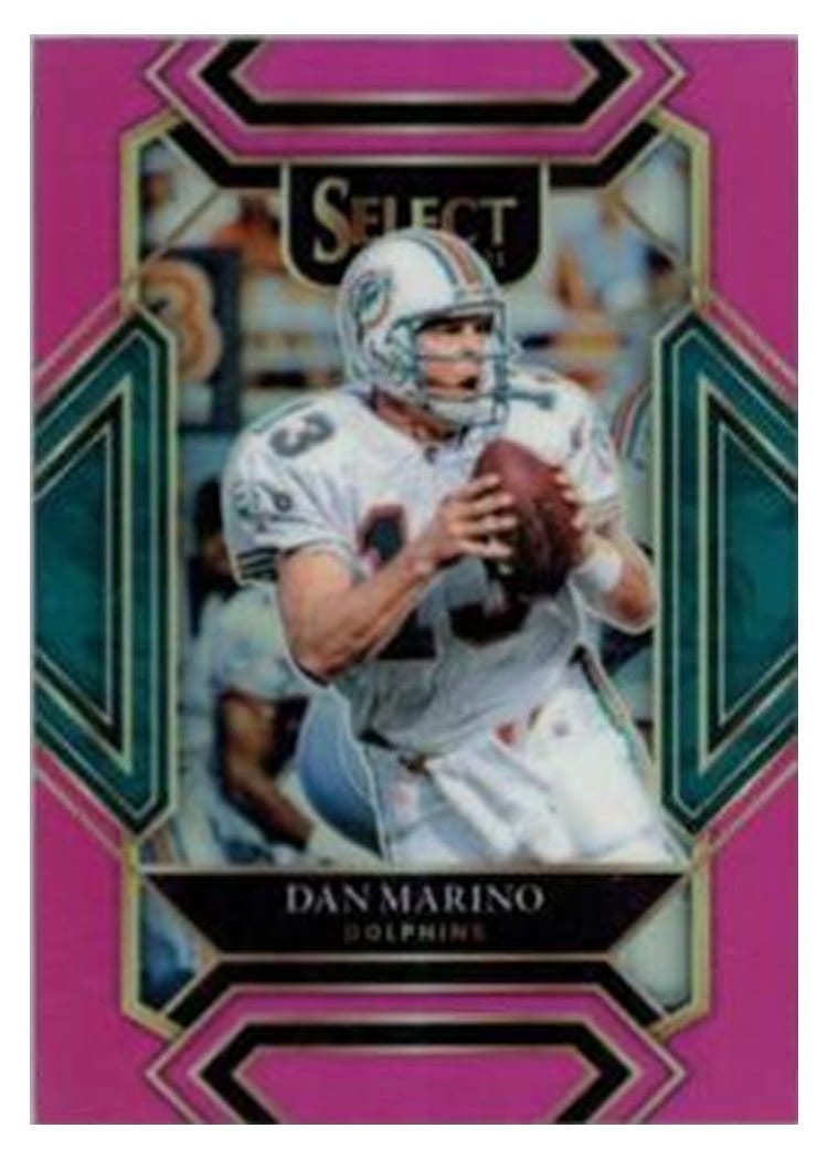 2021 Panini Select Base Set Dan Marino #235 card