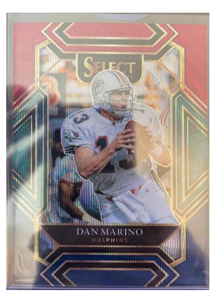 2021 Panini Select Base Set Dan Marino #235 card