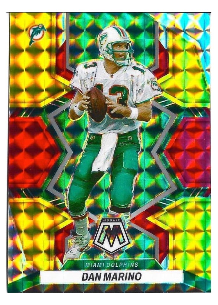 2022 Panini Mosaic Base Set Dan Marino #126 card