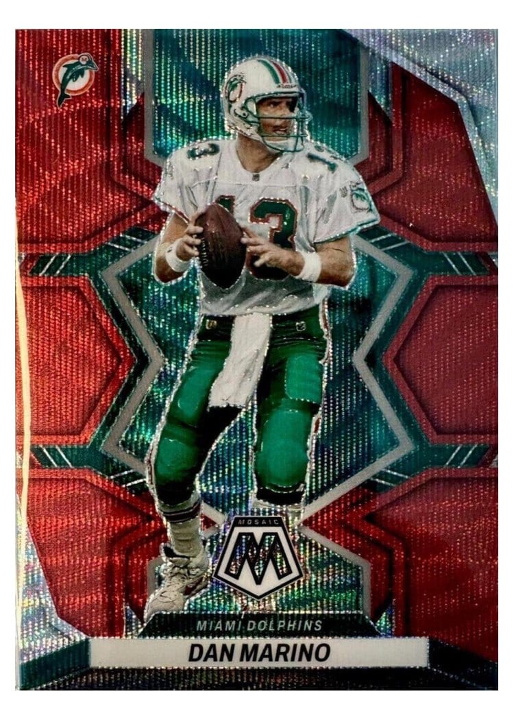 2022 Panini Mosaic Base Set Dan Marino #126 card