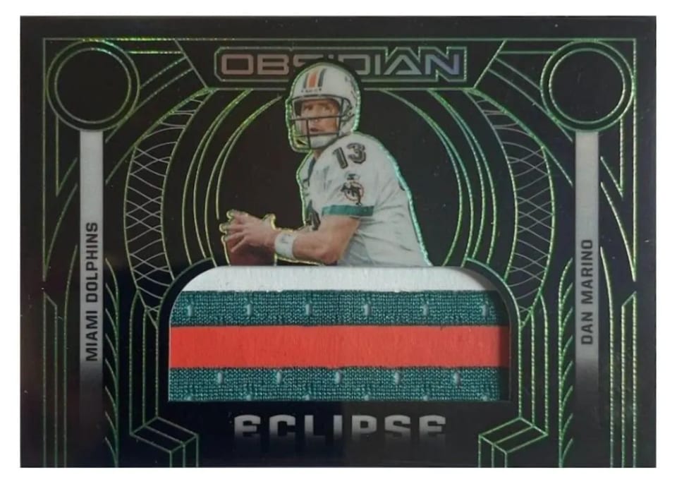 2022 Panini Obsidian Eclipse Dan Marino #ECL-DMA card
