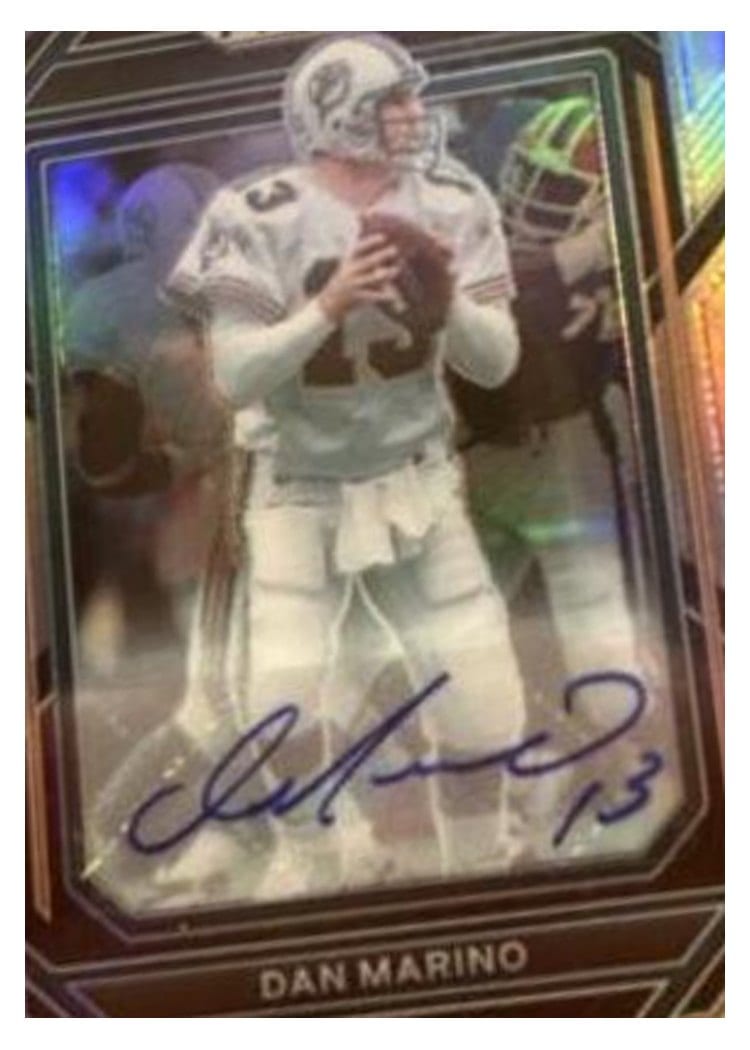 2022 Panini Prizm Base Set Dan Marino #185 card