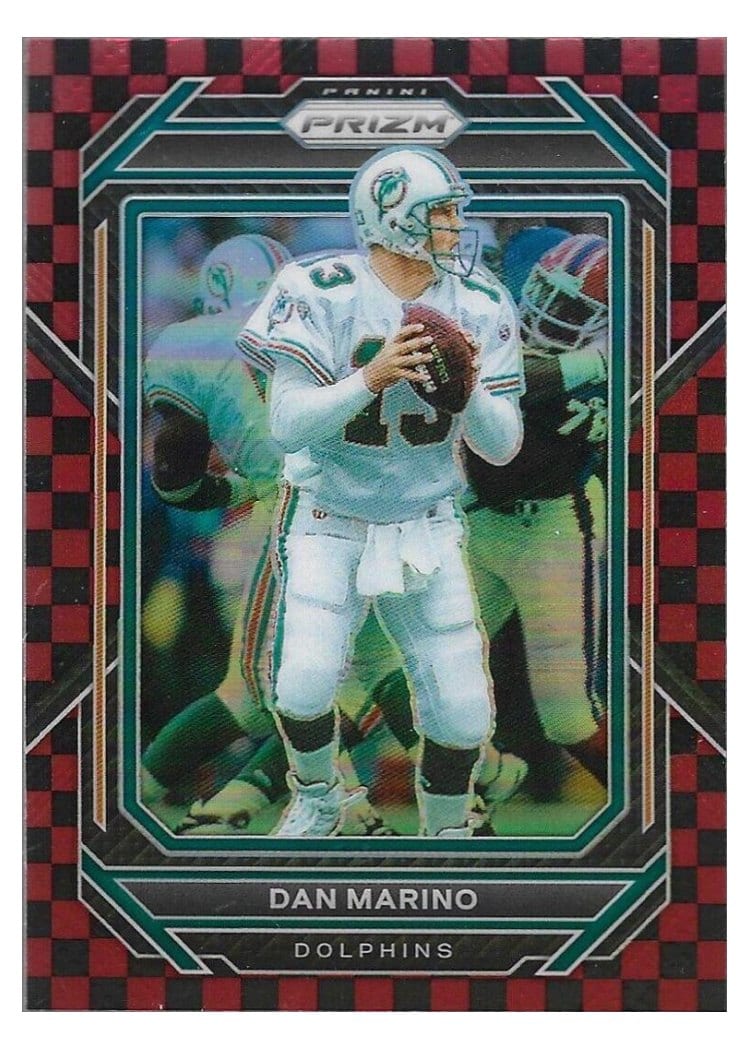2022 Panini Prizm Base Set Dan Marino #185 card