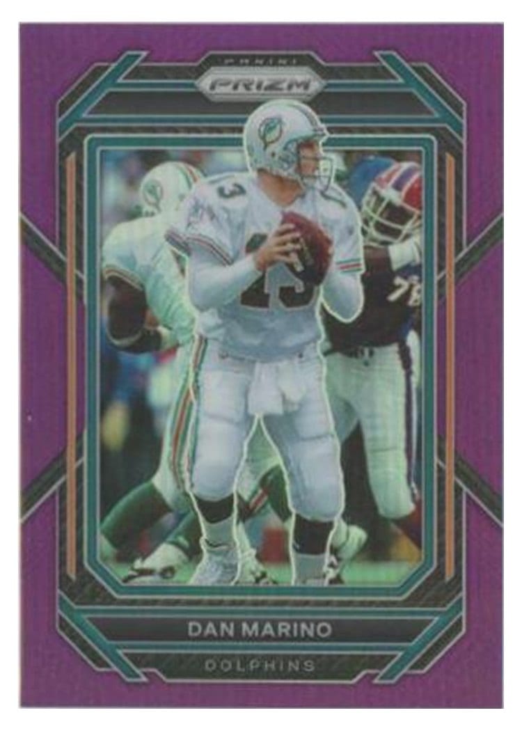 2022 Panini Prizm Base Set Dan Marino #185 card
