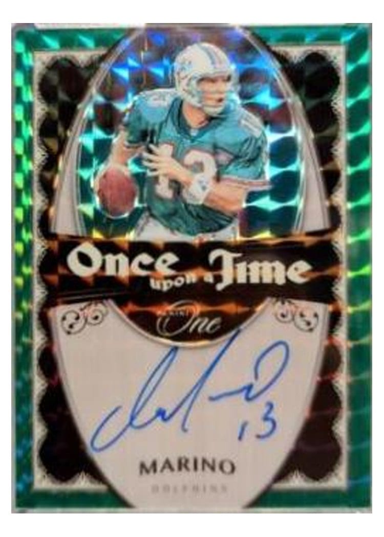 2023 Panini One Once Upon a Time Signatures Dan Marino #326 card