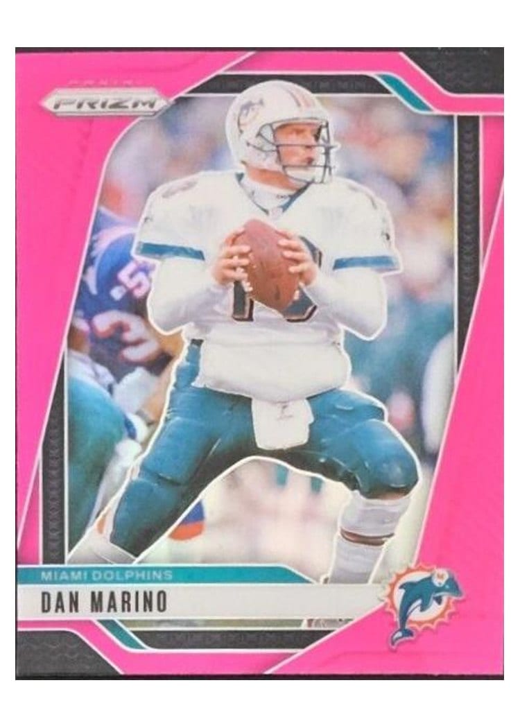 2024 Panini Prizm Base Set Dan Marino Pink #182 card