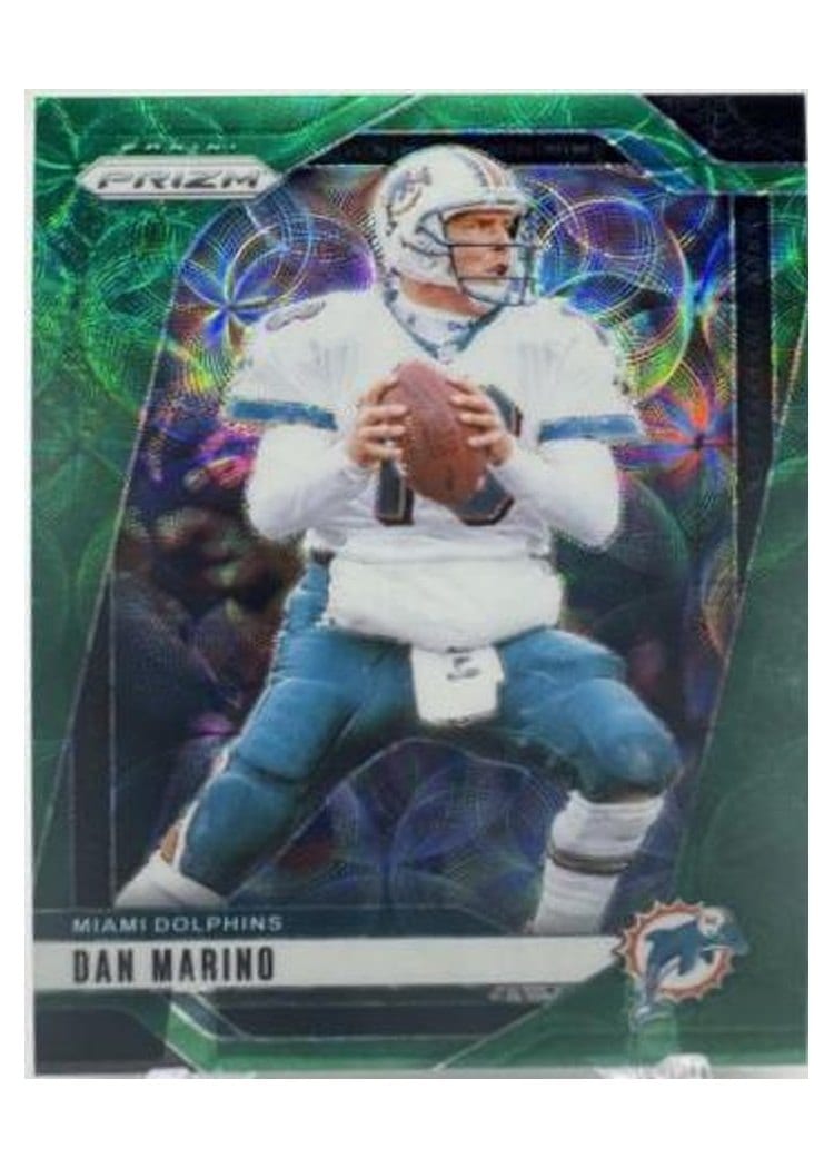 2024 Panini Prizm Base Set Dan Marino Green Scope #182 card